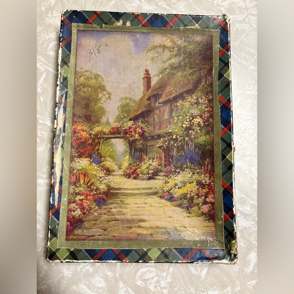 Vintage Wooden Jigsaw Puzzle Perth Scotland  30 Pieces (Complete) Strathmore Box